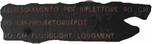 alloggiamento riflettori 1