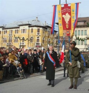 INIZIO DELLA SFILATA COMMEMORATIVA DEL 4 NOV.